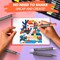72 Colors Acrylic Paint Pens – Dual Tip Brush & Fine Tip Markers for Rock Painting, Wood, Canvas, Stone, Glass, Ceramic, DIY Crafts, Professional Art Supplies